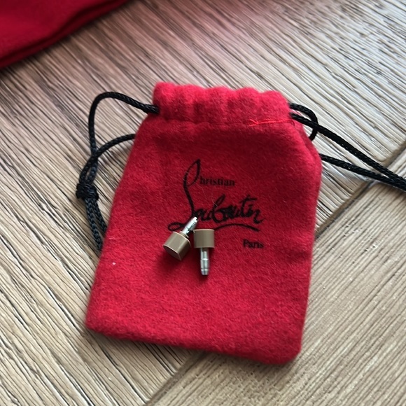 Authentic Christian Louboutin Pink Galativi 100 Neon Suede And Mesh Pumps - Picture 8 of 9